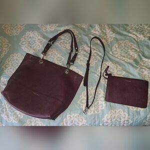 Like New Deep Purple Calvin Klein Bag